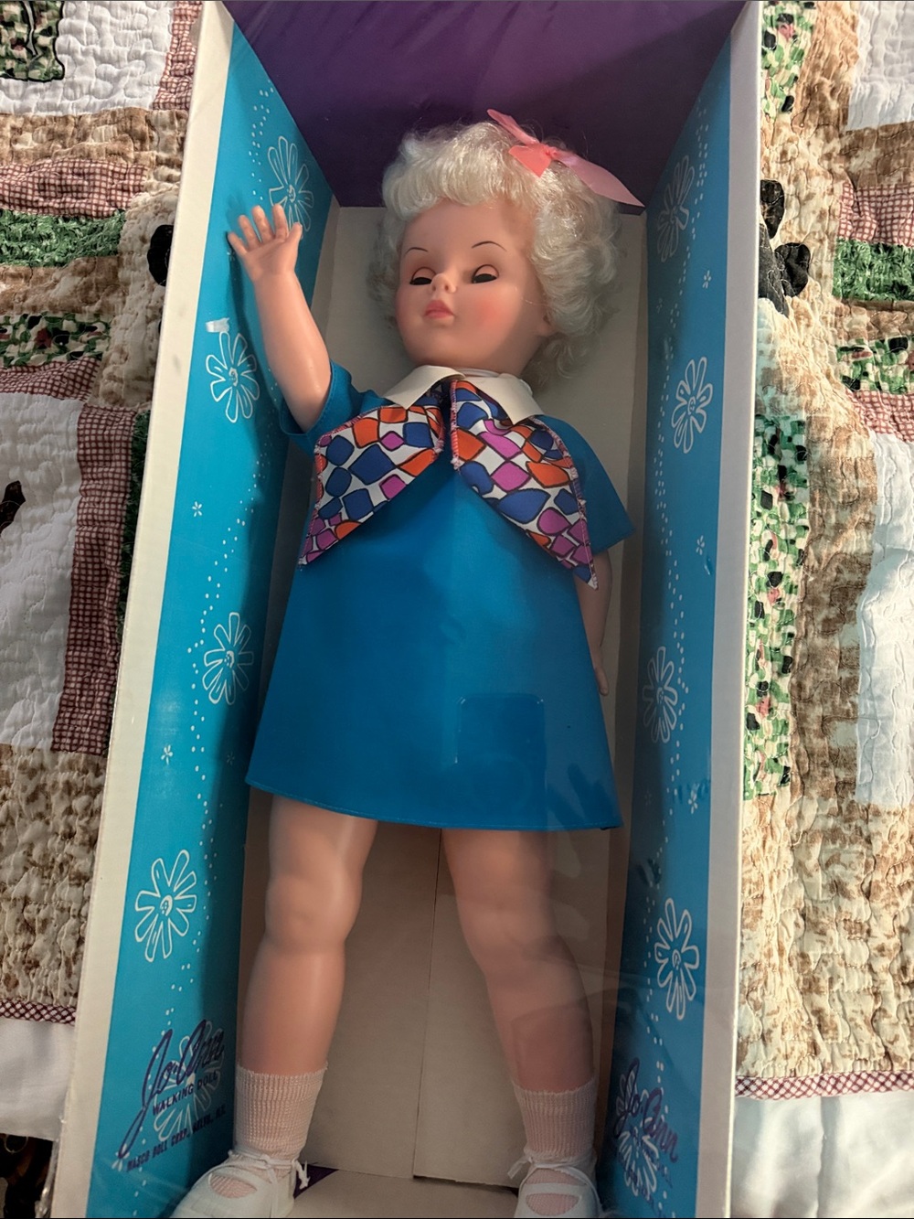 Vintage Joann Walker Doll New